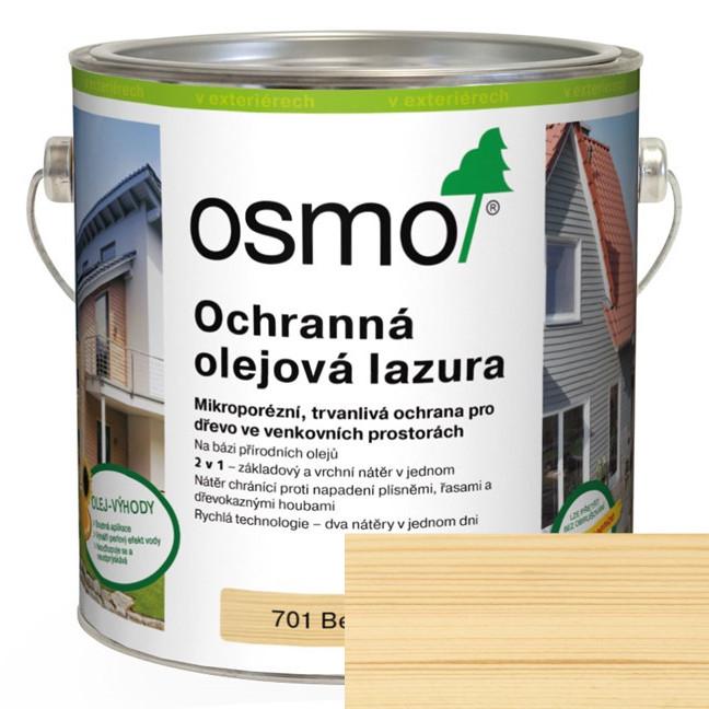 OsmoColor OSMO 701 Ochranná olejová lazura - bezbarvá matná 2,5 L