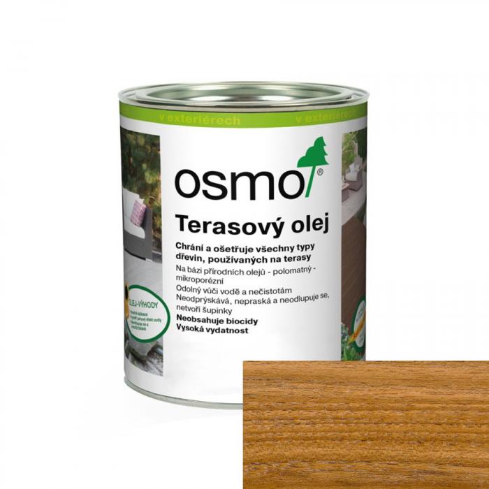 OsmoColor OSMO 007 Terasové oleje na dřevo 2,50 L