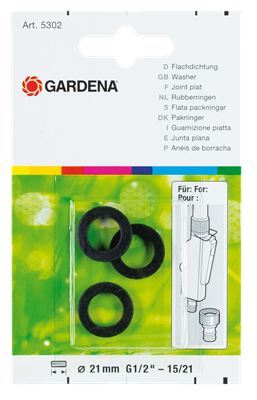 Gardena 5302-20 ploché těsnění (3 ks)
