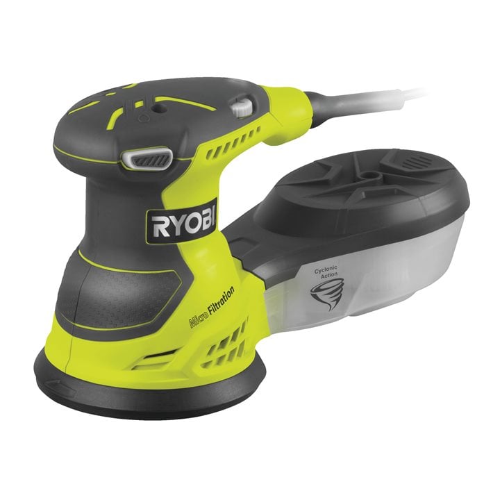 Ryobi ROS310-SA20 Elektrická excentrická bruska, vibrační, 310W, 125mm