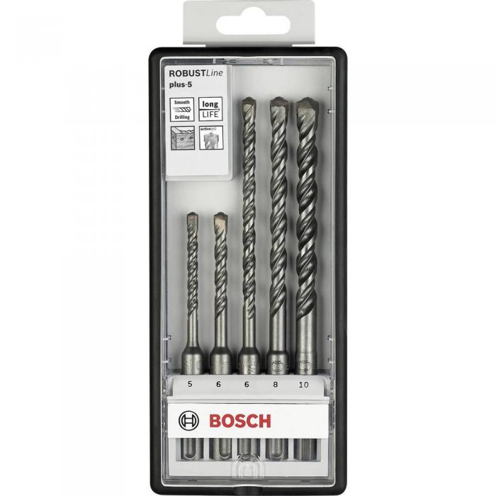 Bosch 2607019927 SDS plus, Ø 5 mm, 6 mm, 6 mm, 8 mm, 10 mm, 1 sada
