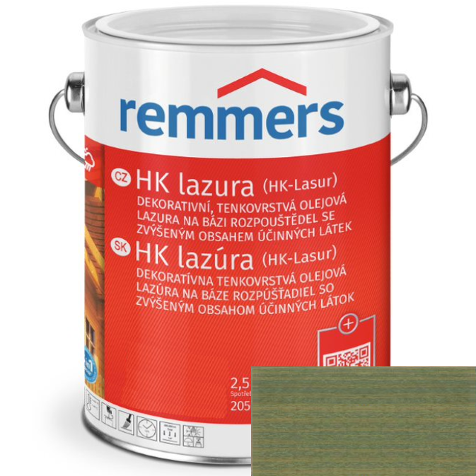 REMMERS HK lazura SOLNO-ZELENÁ 2,5L