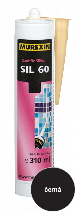 Murexin Silikon sanitární SIL 60 černá 310 ml