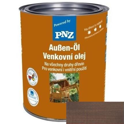 PNZ Venkovní olej graubraun / šedohnědá 0,75 l