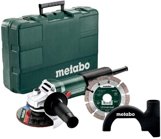 Metabo WEV 850-125 SET úhlová bruska