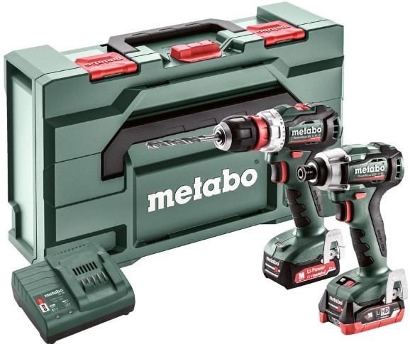 Metabo COMBO SET 2.7.4 12 V BL aku stroje v sadě, BS BL Q+SSD BL 1x2,0,1x4,0Ah