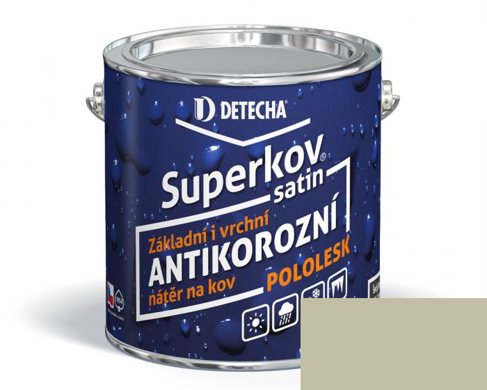 Detecha SUPERKOV SATIN 2,5kg šedý (oblázkový) RAL 7032