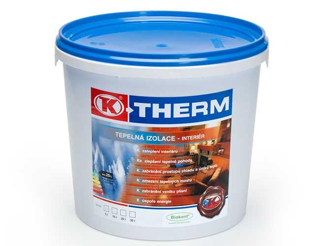 TK-Therm TK- Therm - 5 L termoizolační stěrka je ideálním materiálem pro vnitřní zateplení stěn a podlah ve stavebnictví