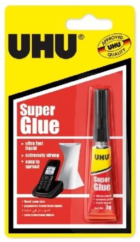UHU Super Glue 3 g Vteřinové lepidlo
