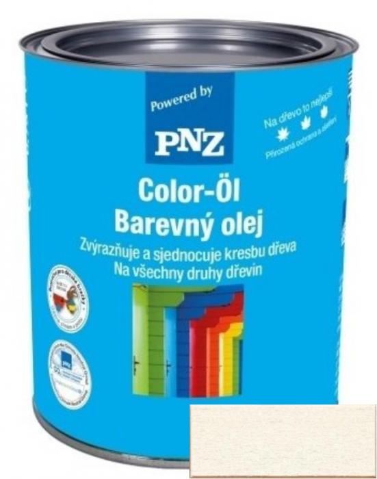 PNZ Barevný olej kalkweiß / vápenná bílá 0,75 l