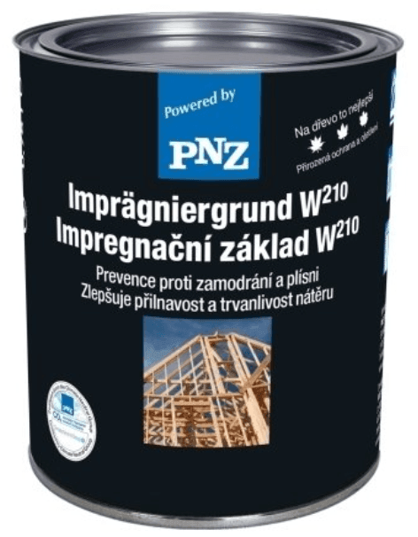 PNZ Impregnační základ W 210 farblos / bezbarvý 0,75 l