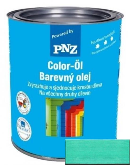 PNZ Barevný olej pastellgrün / pastelově zelená 2,5 l